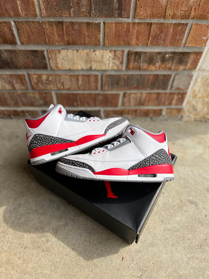 Jordan 3 Fire Red