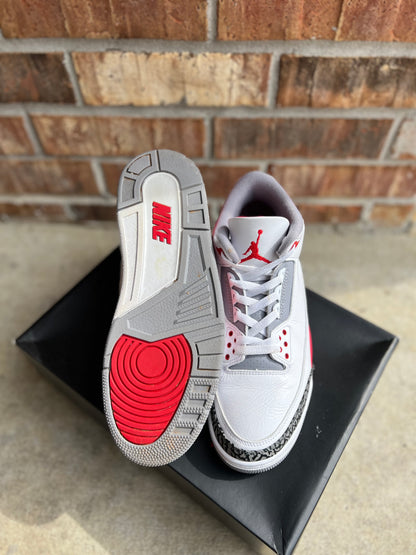 Jordan 3 Fire Red